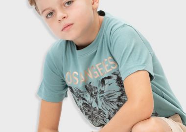 Μπλούζα με τύπωμα για αγόρι | ΠΡΑΣΙΝΟ ΤΗΣ ΕΡΗΜΟΥ - Energiers - 